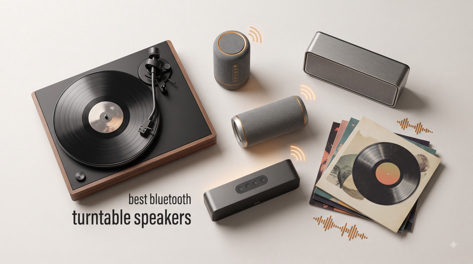 best bluetooth turntable speakers