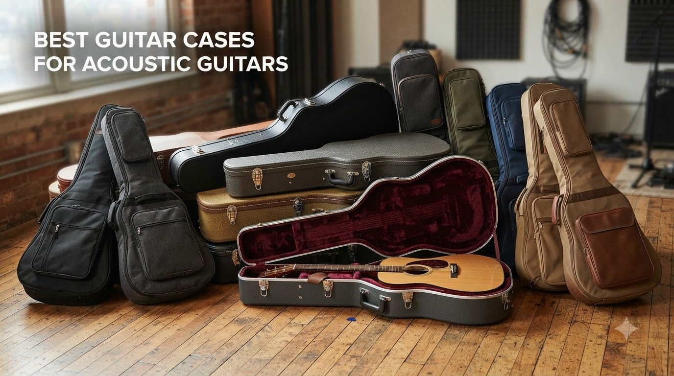best guitar cases for acoustic guitars