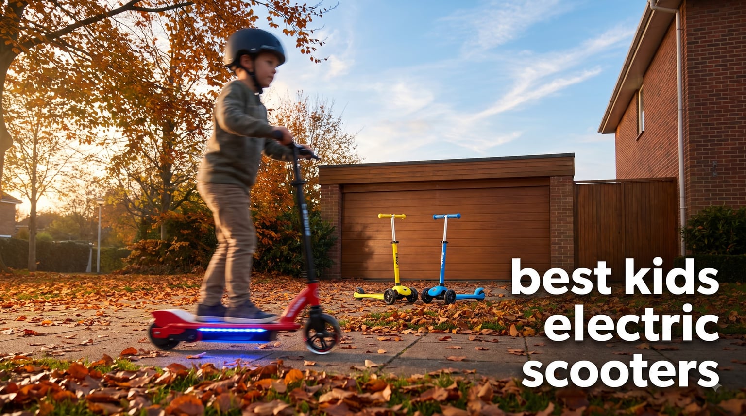 best kids electric scooters
