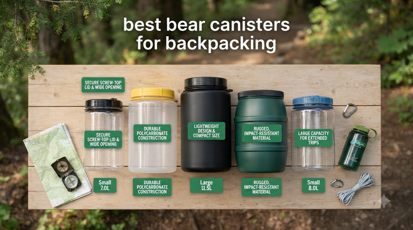 best bear canisters for backpacking