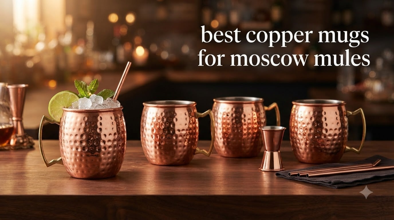 best copper mugs for moscow mules