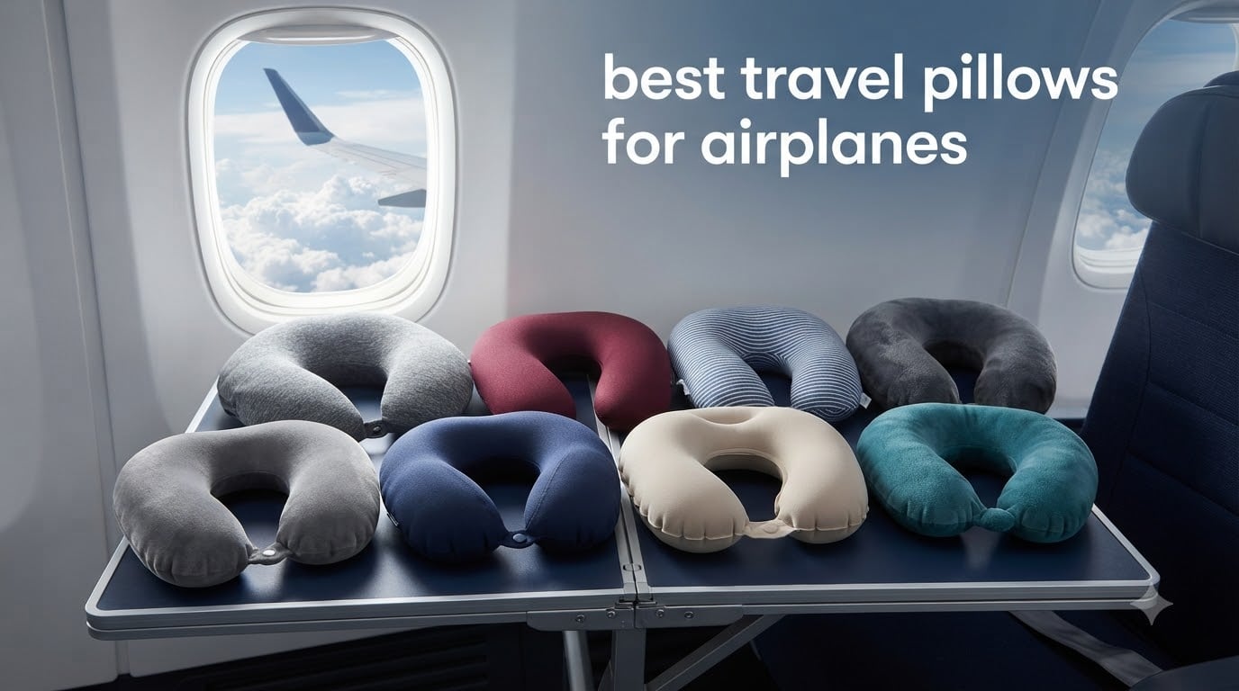 best travel pillows for airplanes