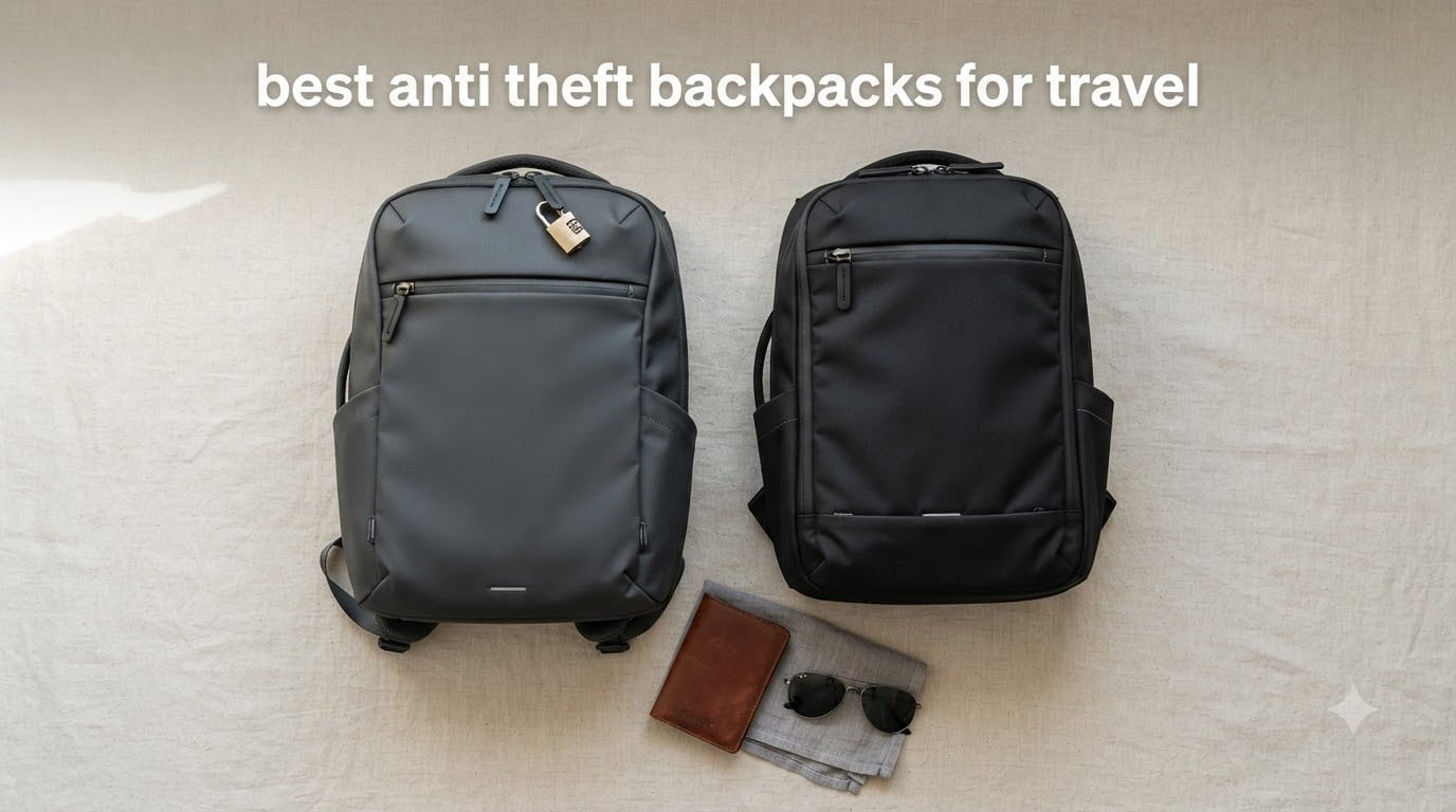 best anti theft backpacks for travel