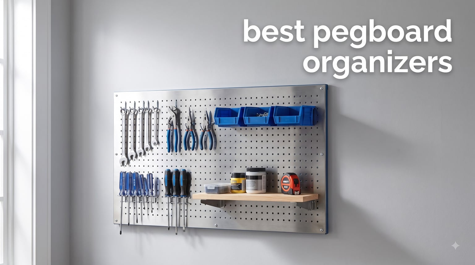 best pegboard organizers