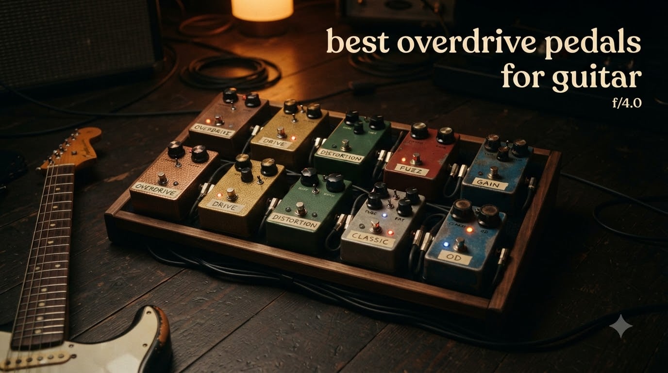 best overdrive pedals for guitar
