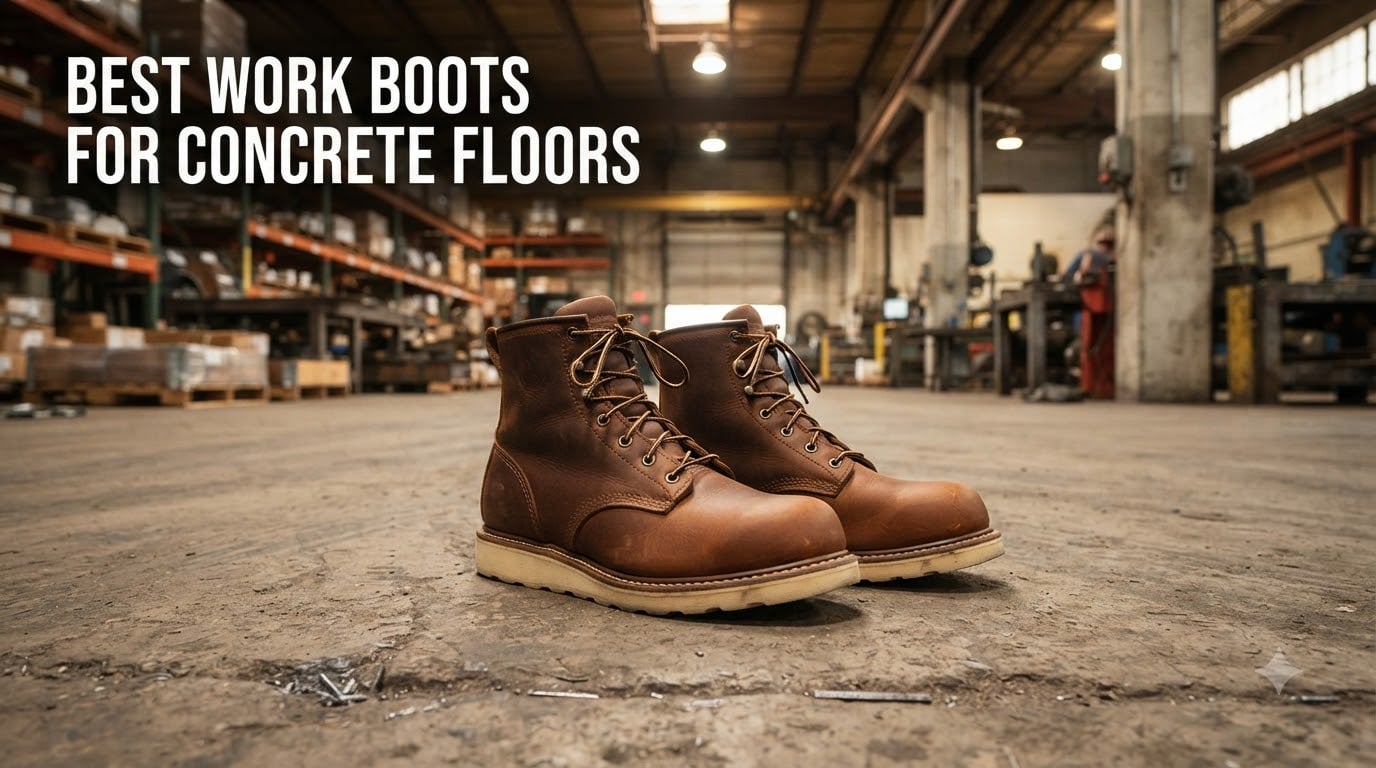 best work boots for concrete floors