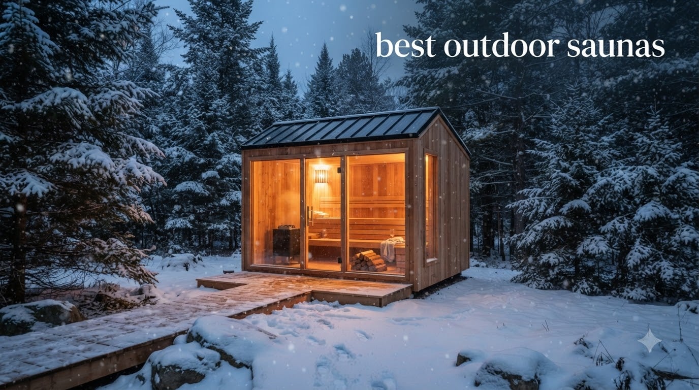 best outdoor saunas
