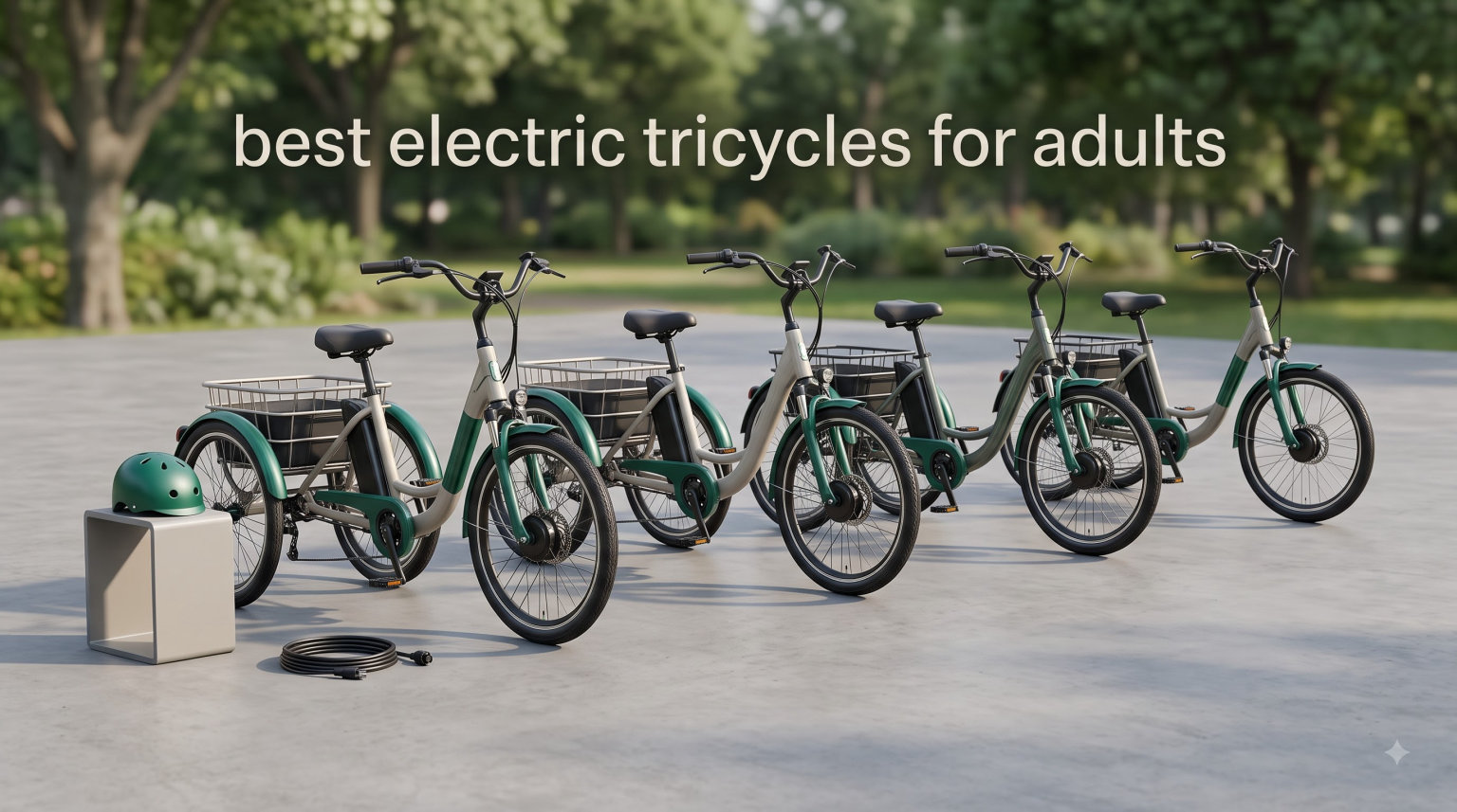 best electric tricycles for adults