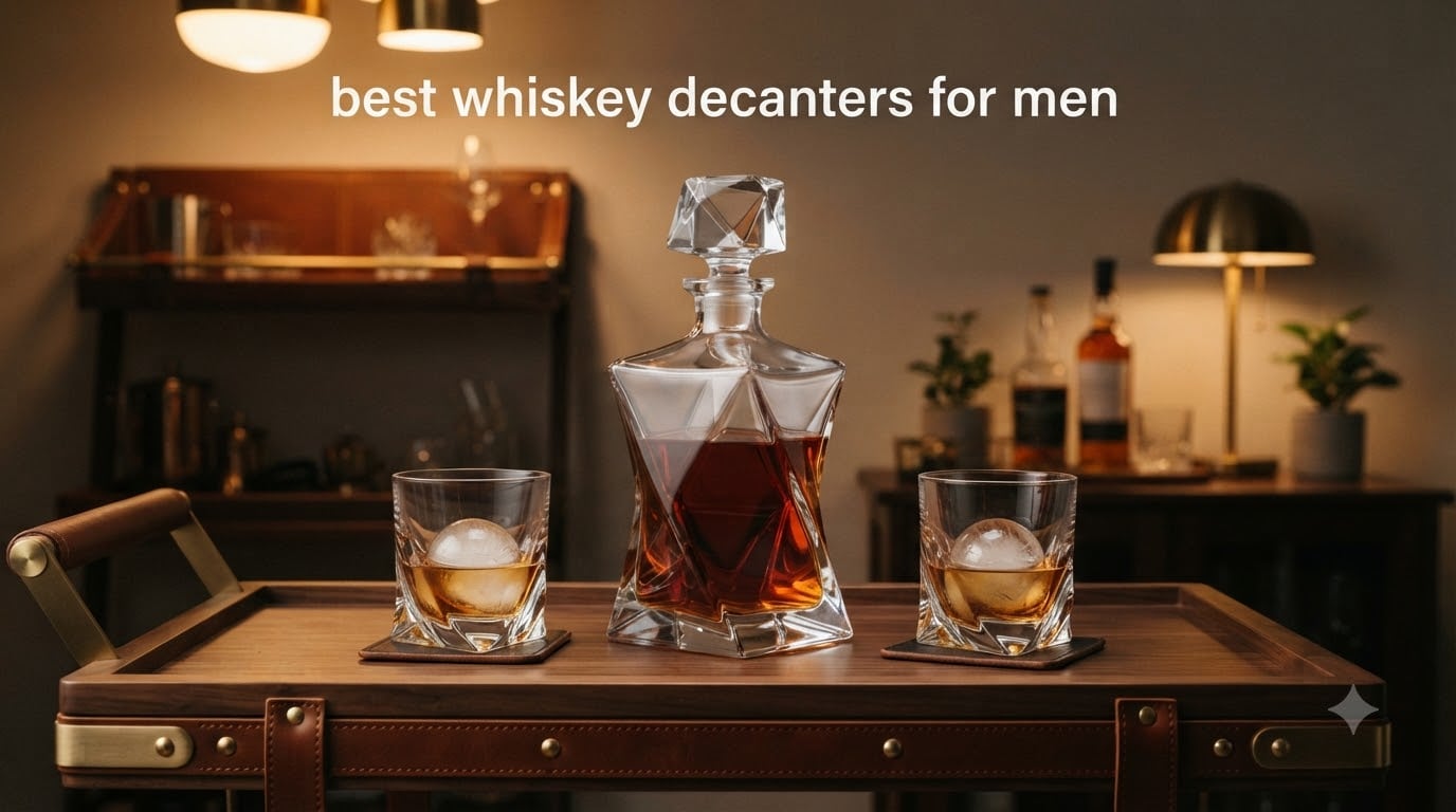best whiskey decanters for men