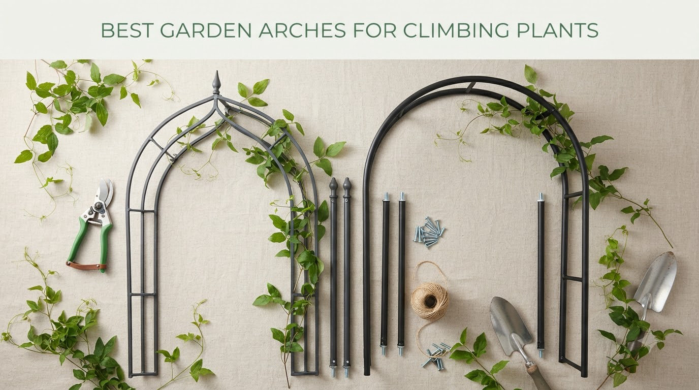 best garden arches for climbing plants