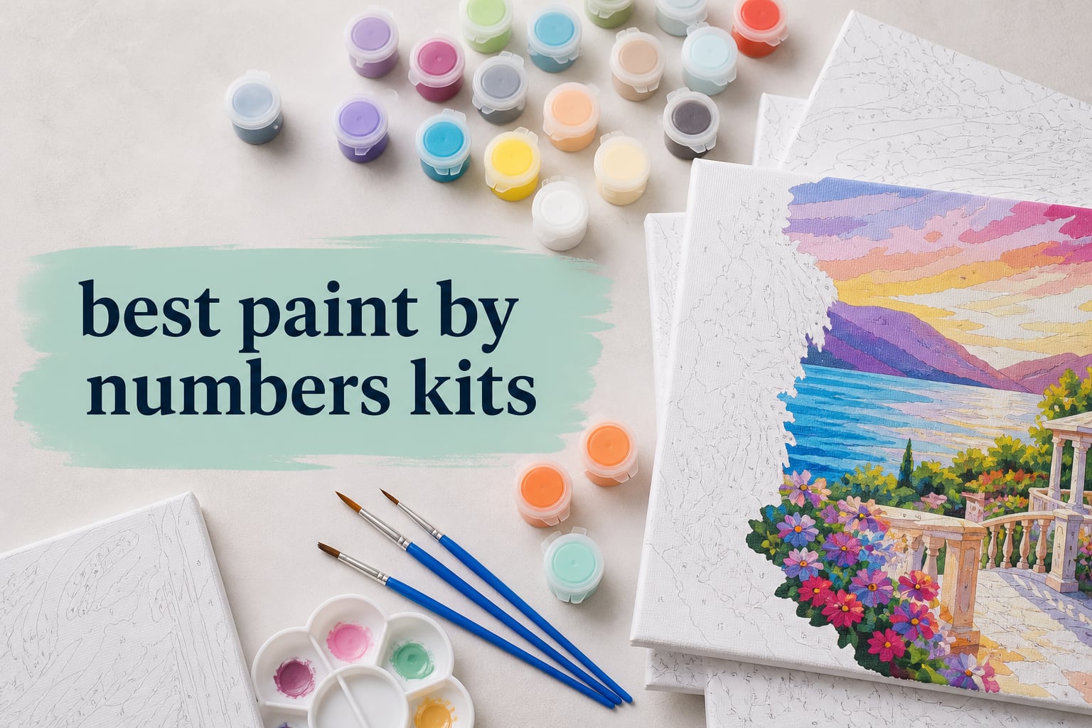 best paint by numbers kits
