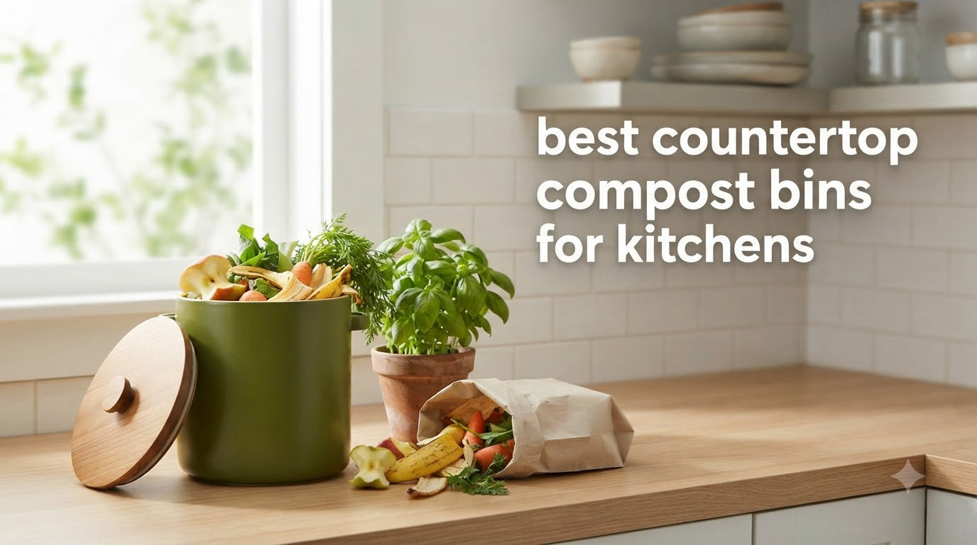 best countertop compost bins for kitchens