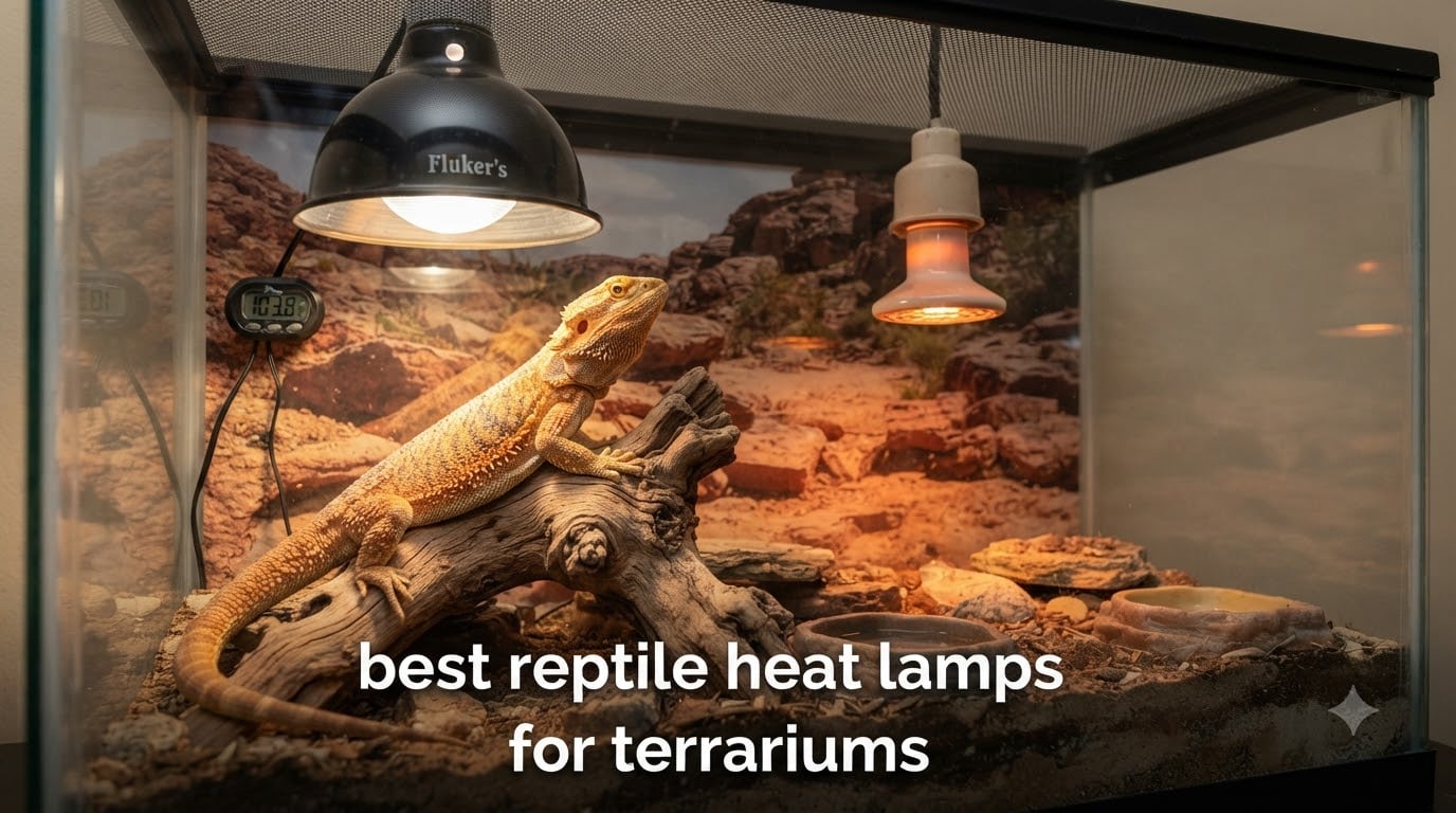 best reptile heat lamps for terrariums
