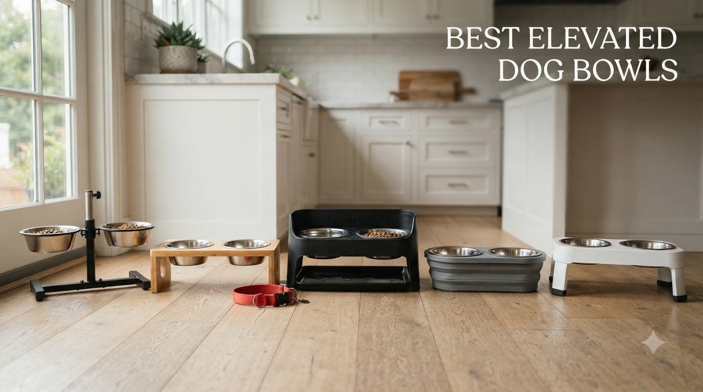 best elevated dog bowls