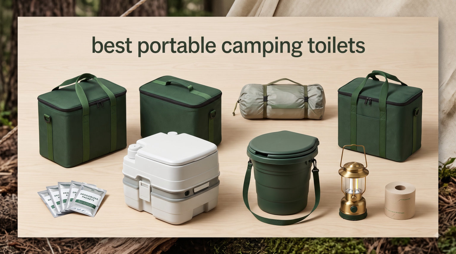 best portable camping toilets