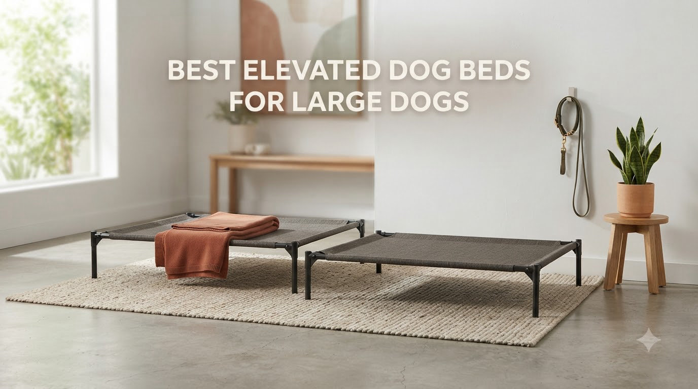 best elevated dog beds for large dogs