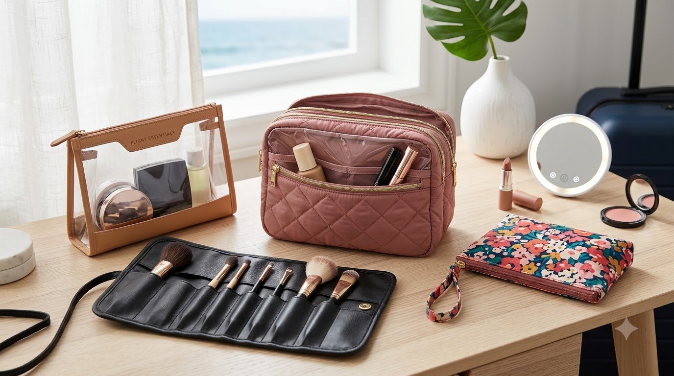 best travel makeup bags for women