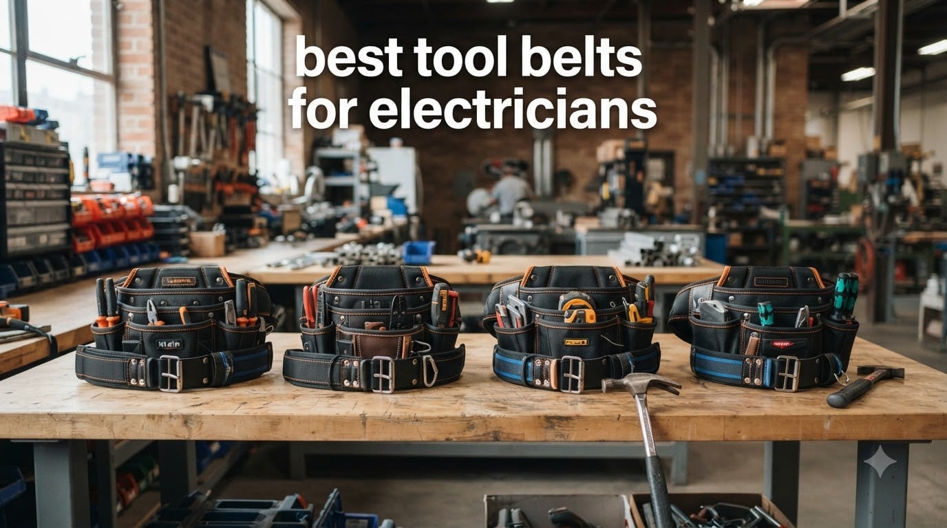 best tool belts for electricians