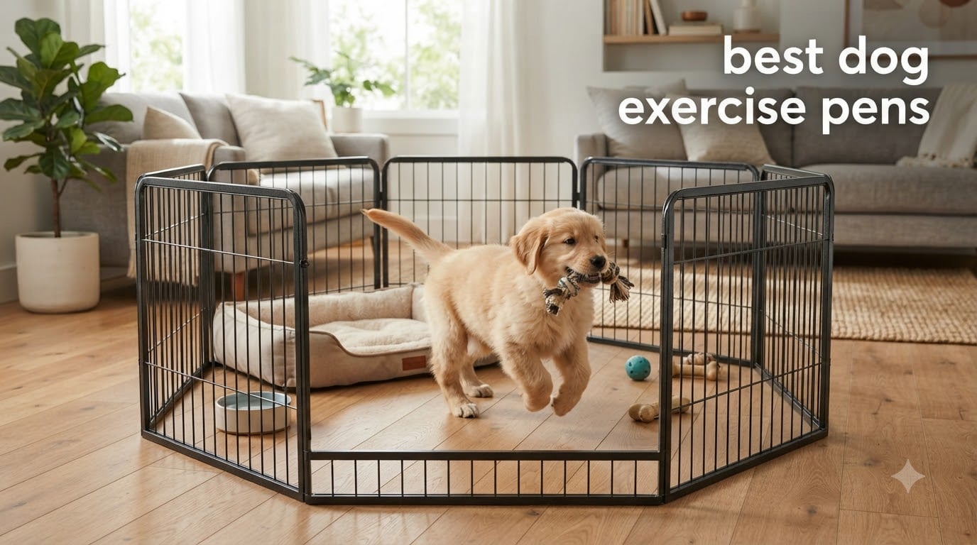 best dog exercise pens