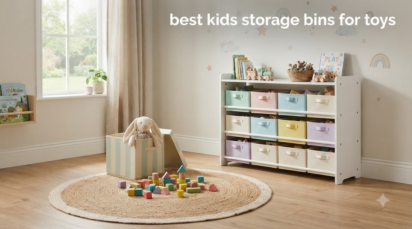 best kids storage bins for toys