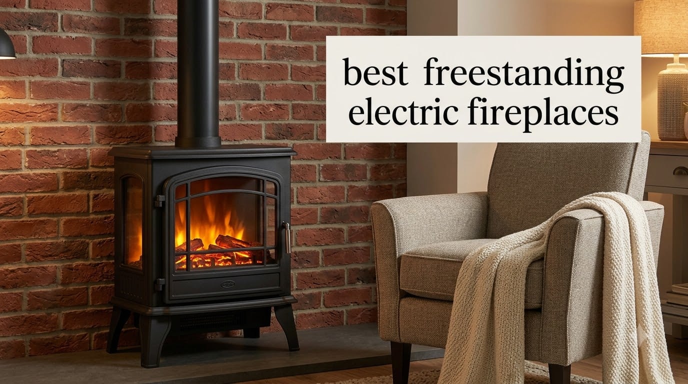 best freestanding electric fireplaces