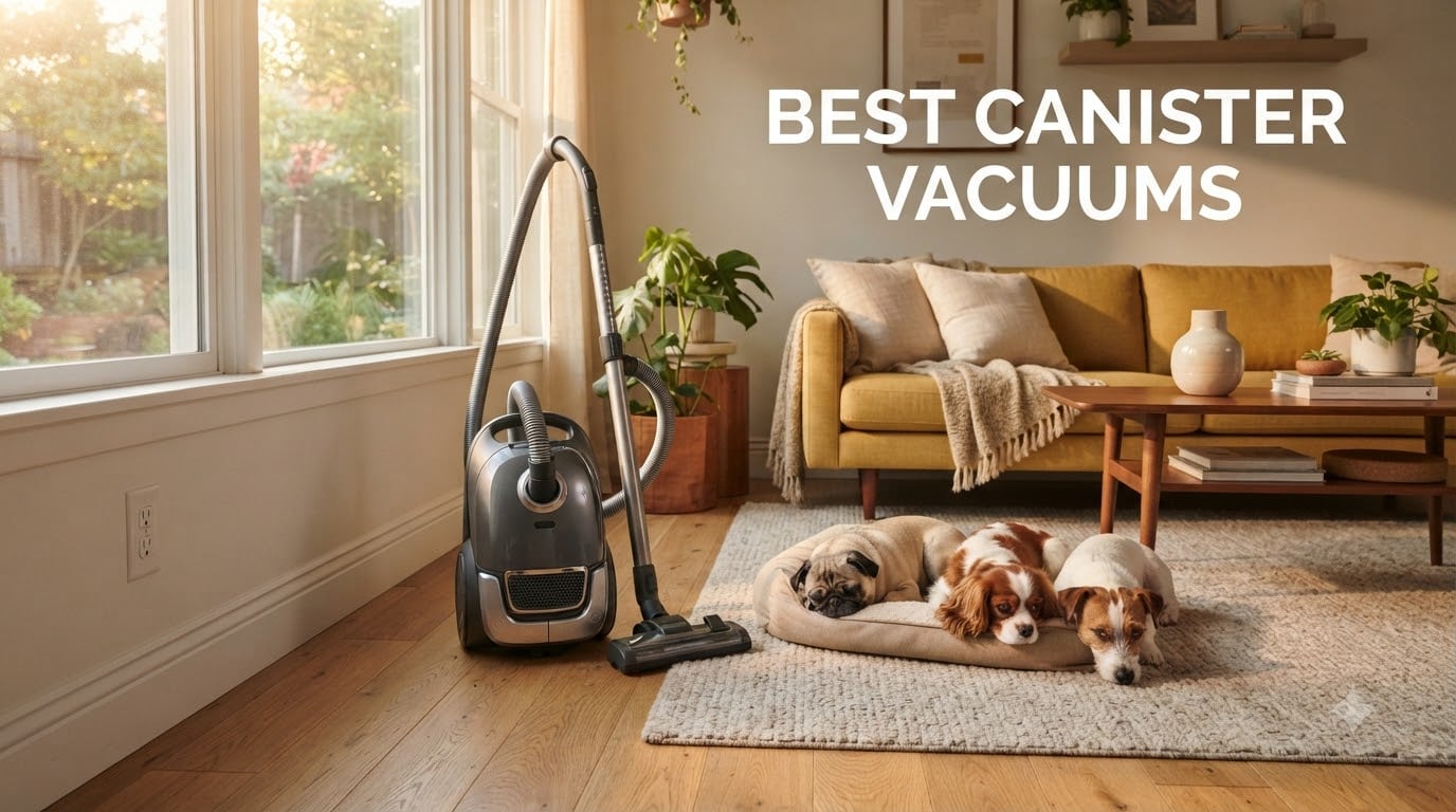best canister vacuums