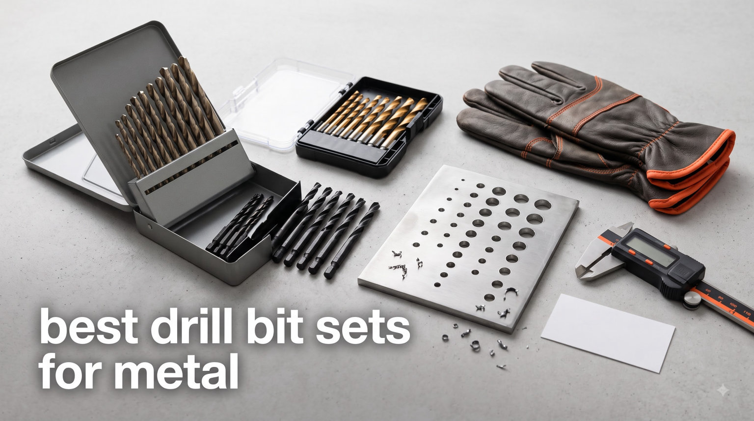 best drill bit sets for metal