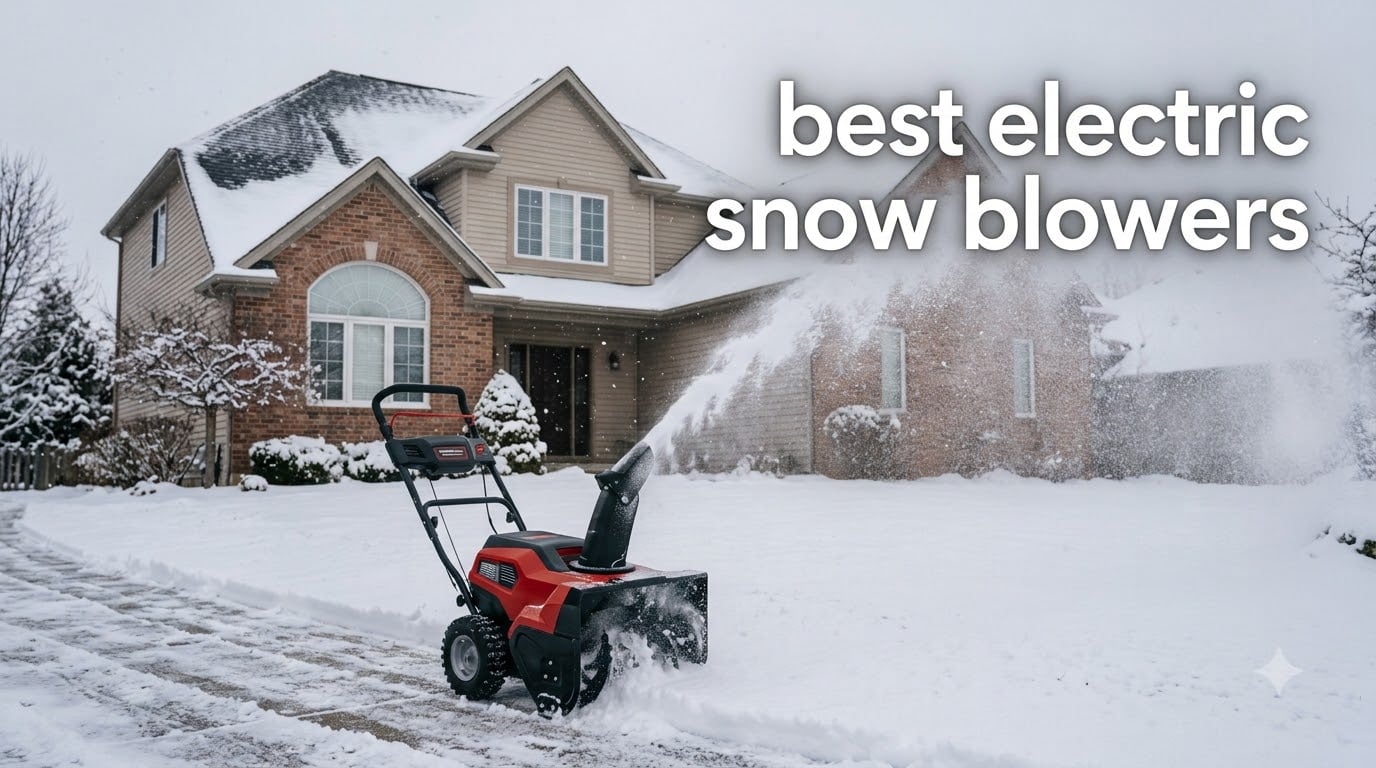 best electric snow blowers