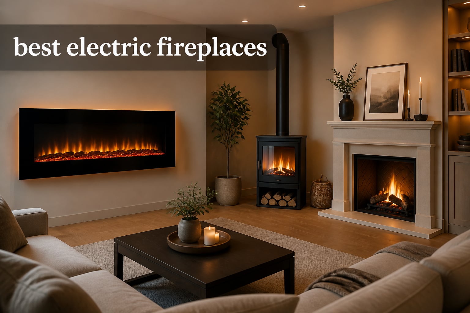 best electric fireplaces