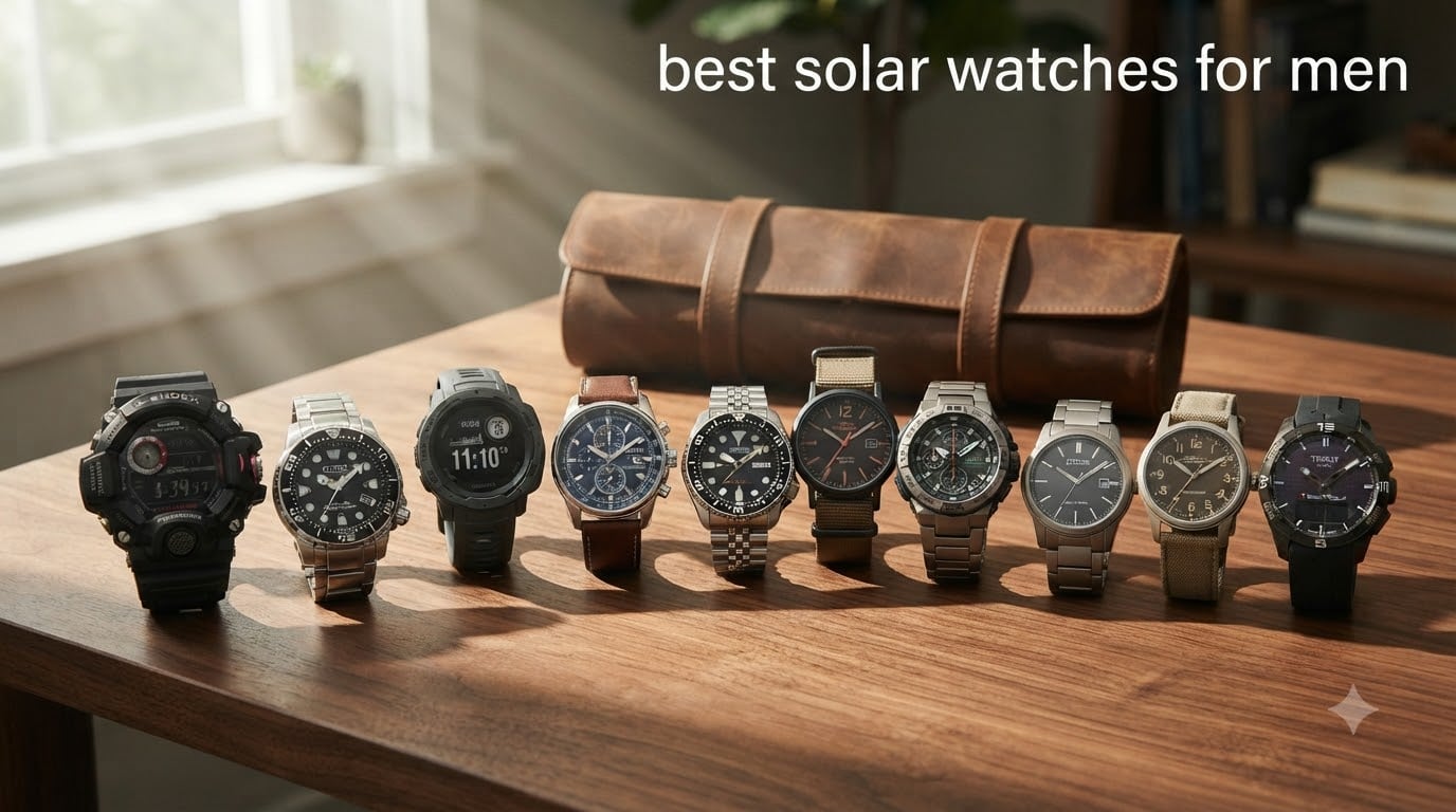 best solar watches for men