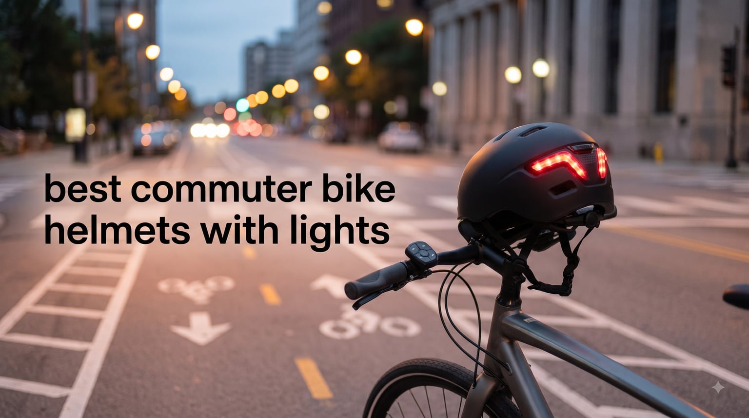 best commuter bike helmets with lights