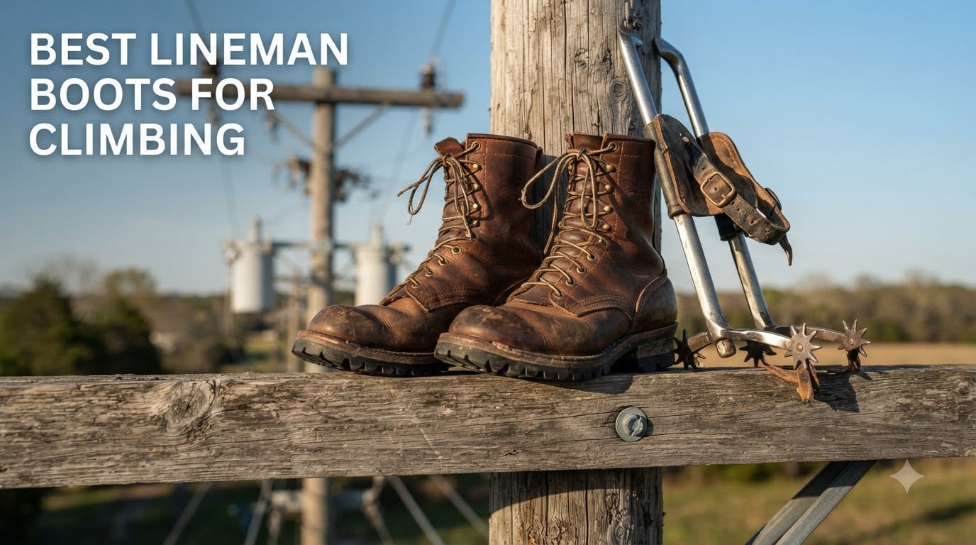 best lineman boots for climbing