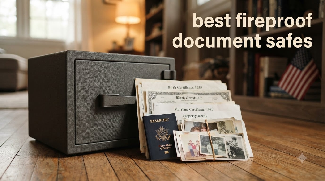 best fireproof document safes