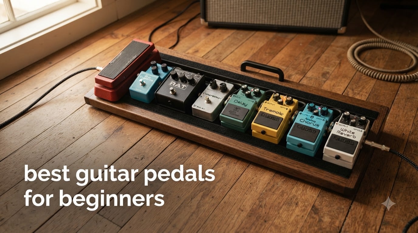 best guitar pedals for beginners
