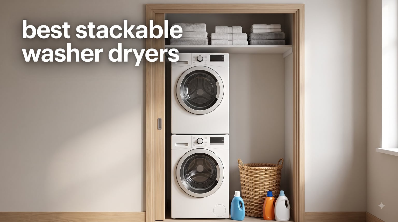 best stackable washer dryers