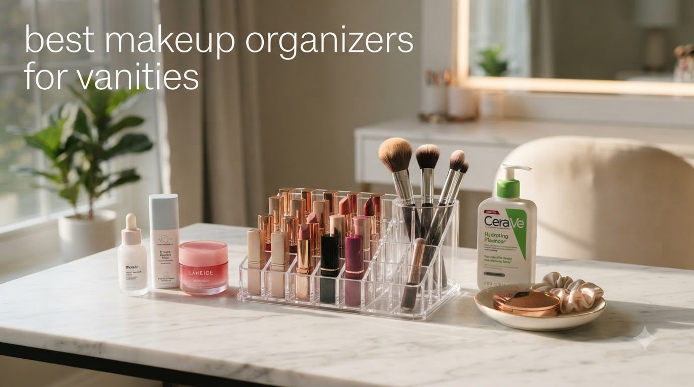 best makeup organizers for vanities