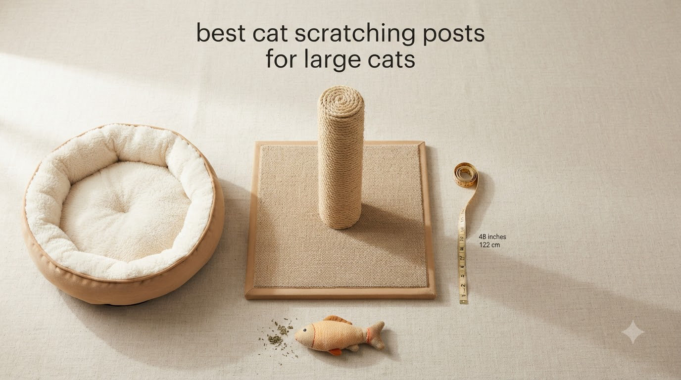 best cat scratching posts for large cats