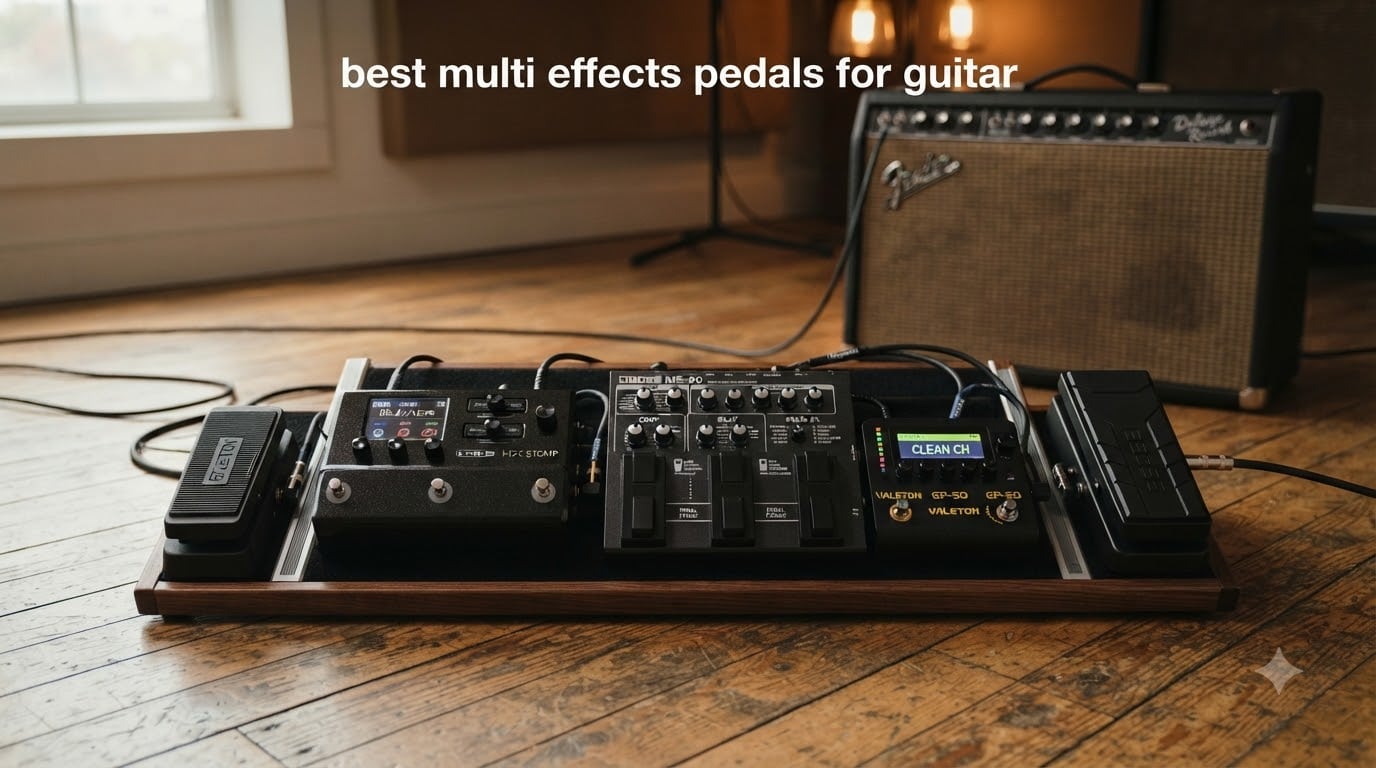 best multi effects pedals for guitar