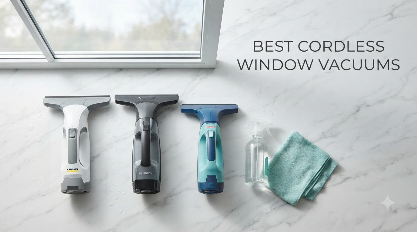 best cordless window vacuums