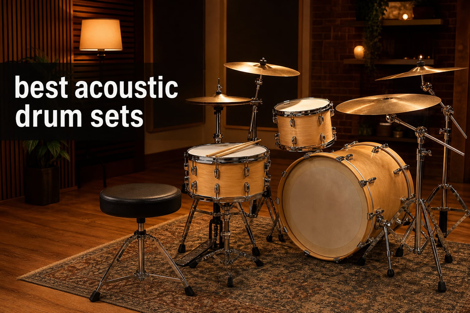 best acoustic drum sets