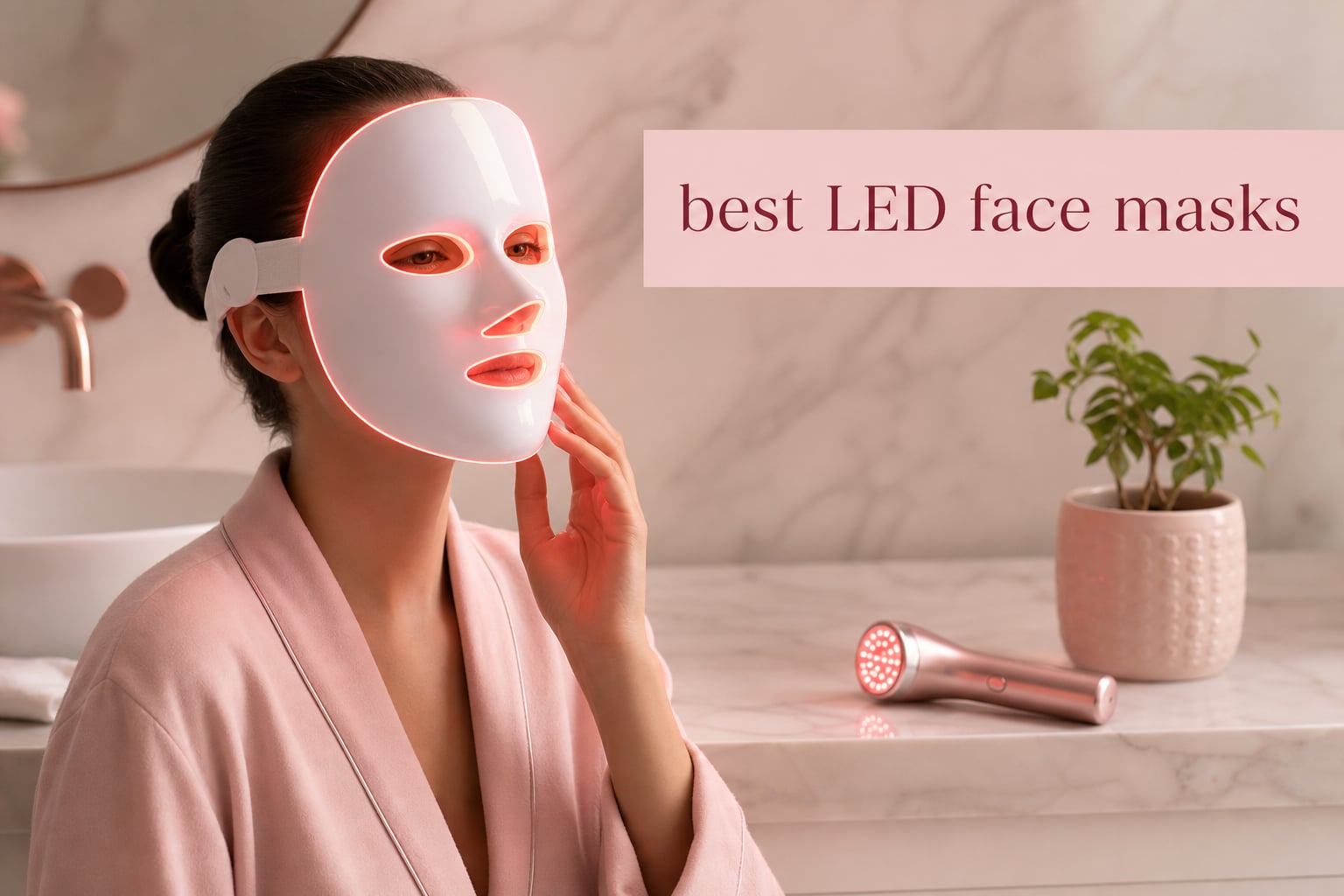 best LED face masks