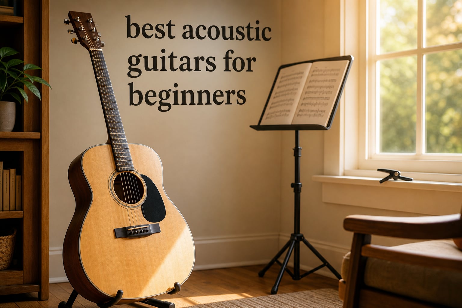 best acoustic guitars for beginners