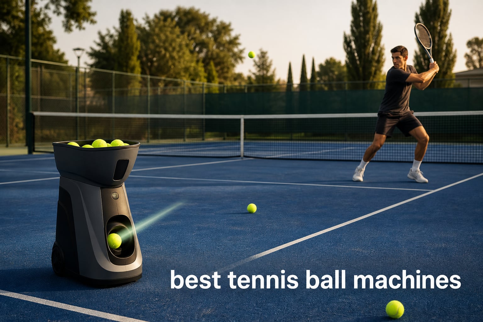 best tennis ball machines