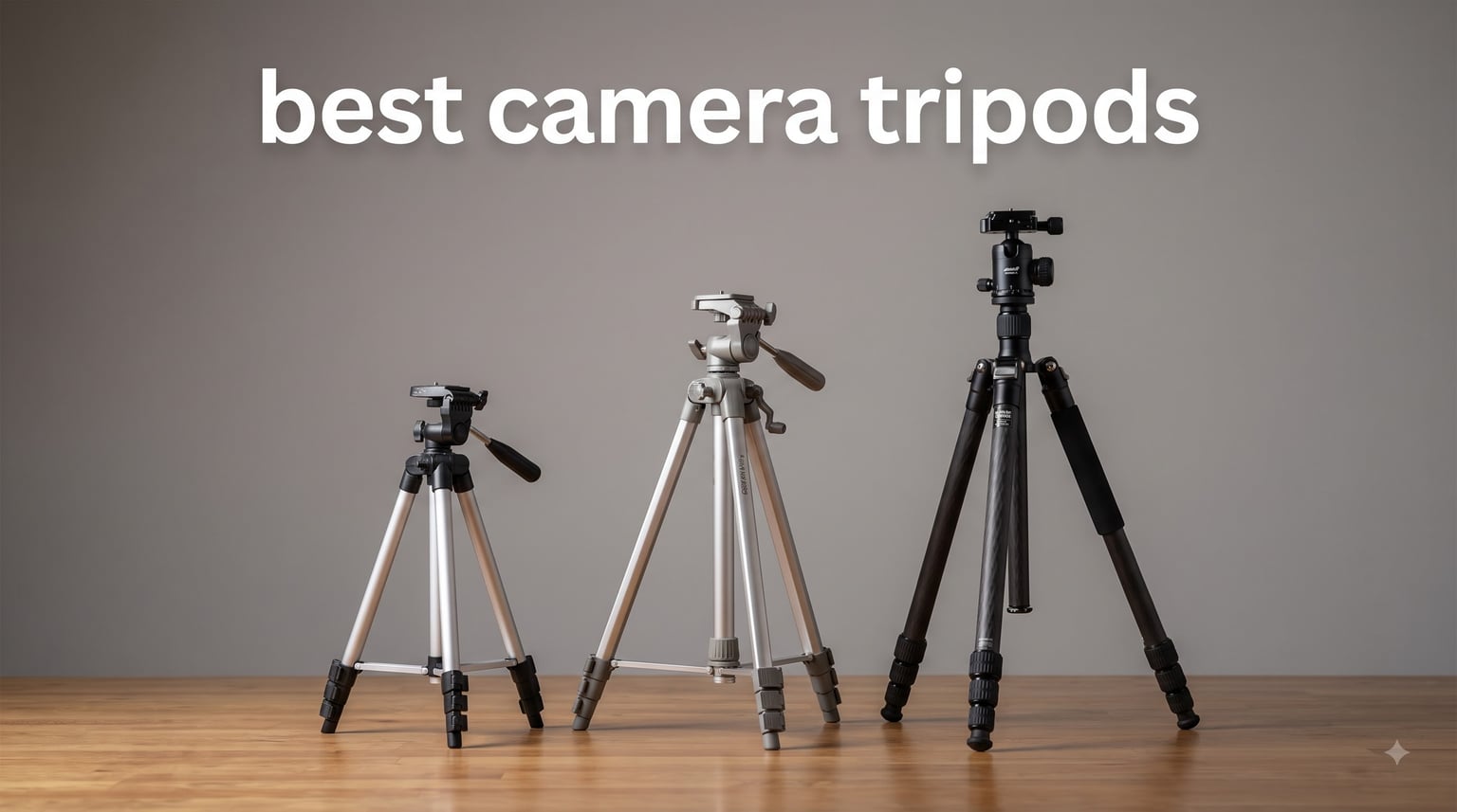 best camera tripods