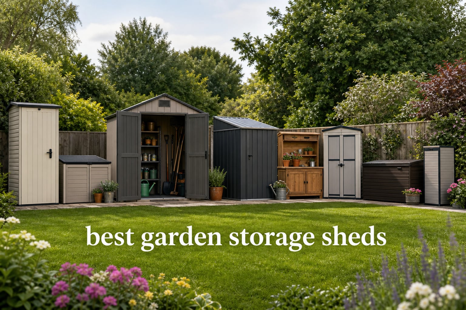 best garden storage sheds