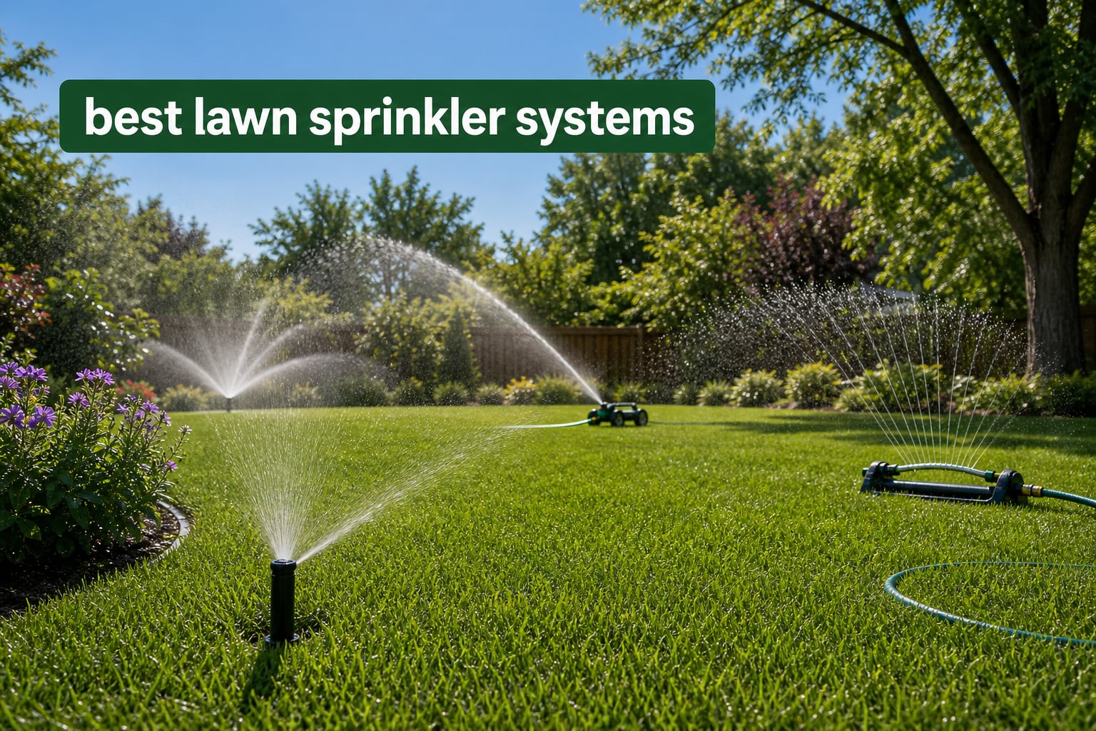 best lawn sprinkler systems