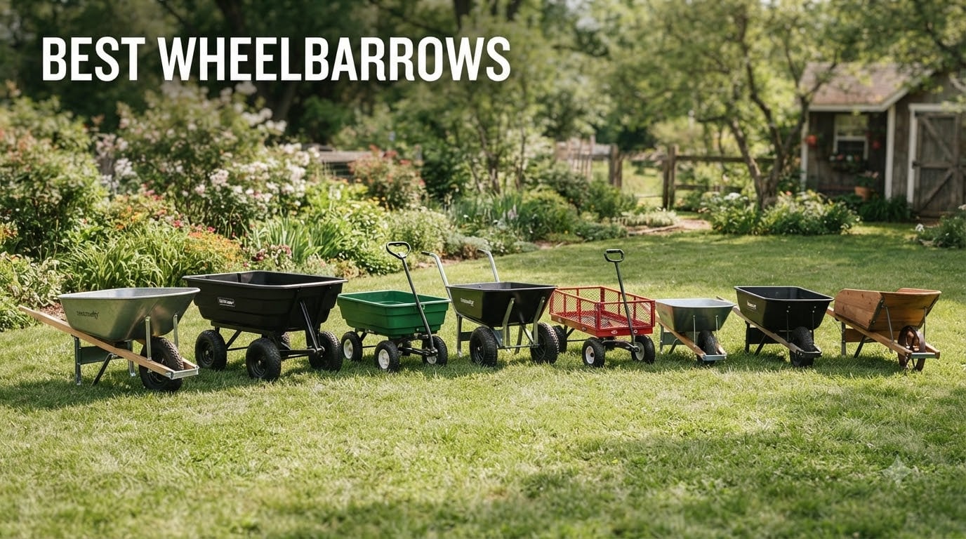best wheelbarrows