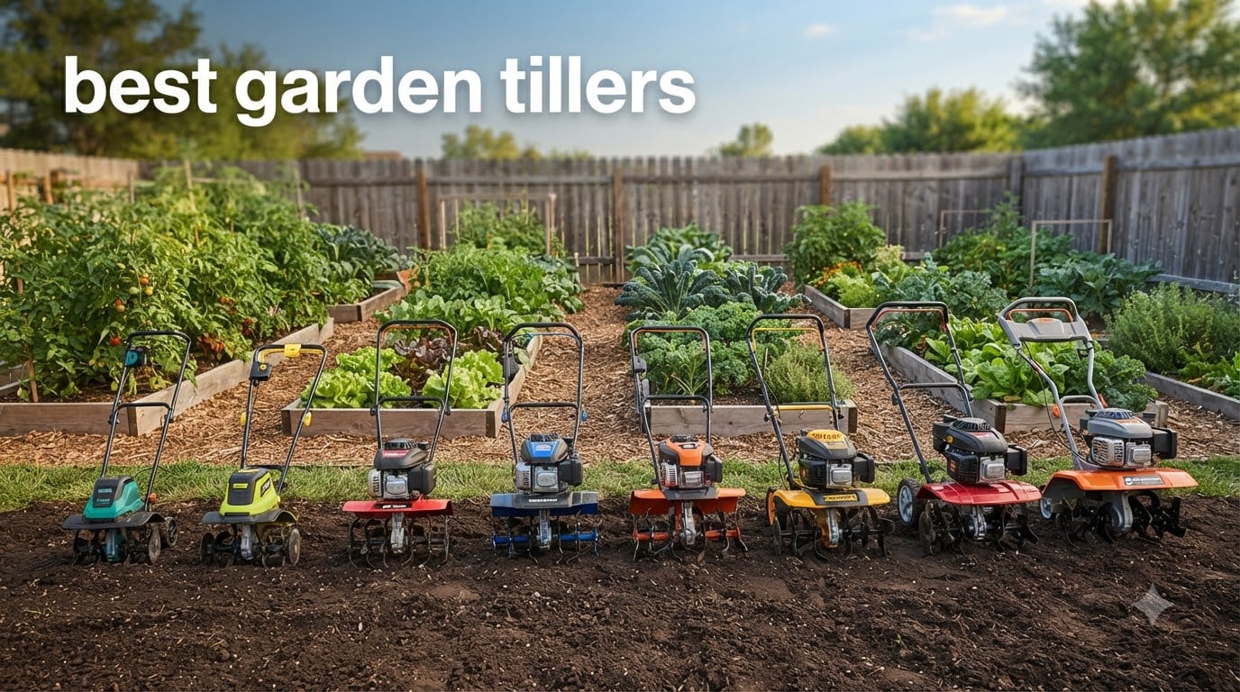 best garden tillers