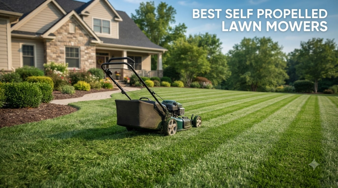 best self propelled lawn mowers