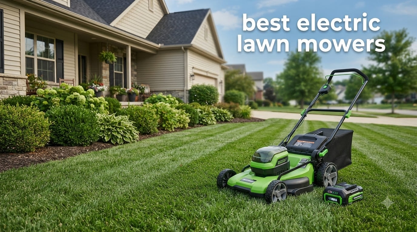 best electric lawn mowers